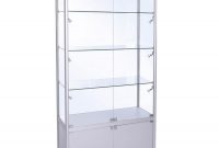 1000mm W Glass Display Cabinet With Storage Led Fwc 1000 Led throughout proportions 900 X 900