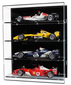 118 Scale Model F1 Car Display Cabinet With Four Shelves in sizing 992 X 1200