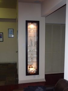 A Recessed Bert Display Cabinet with regard to size 989 X 1318