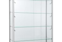 Aluminium Framed Upright Glass Display Showcase Shopfittings with regard to measurements 800 X 1000
