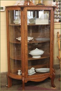 Antique Brown Wooden Glass Door Display Cabinets Of Amazing Glass inside measurements 1032 X 1542