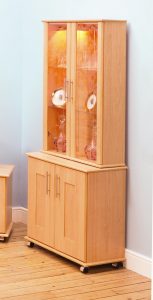 Beech Display Cabinet 39 With Beech Display Cabinet Edgarpoe with proportions 870 X 1701