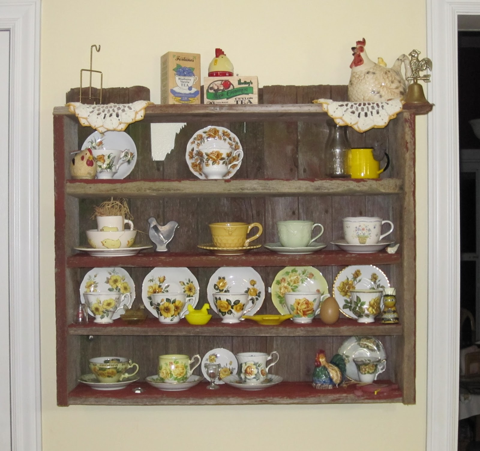 Bobbi Buller Teacup Cabinet inside measurements 1600 X 1504
