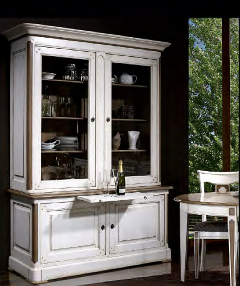Bookcases French Country Style Elegance Buffet Display Cabinet inside proportions 822 X 980