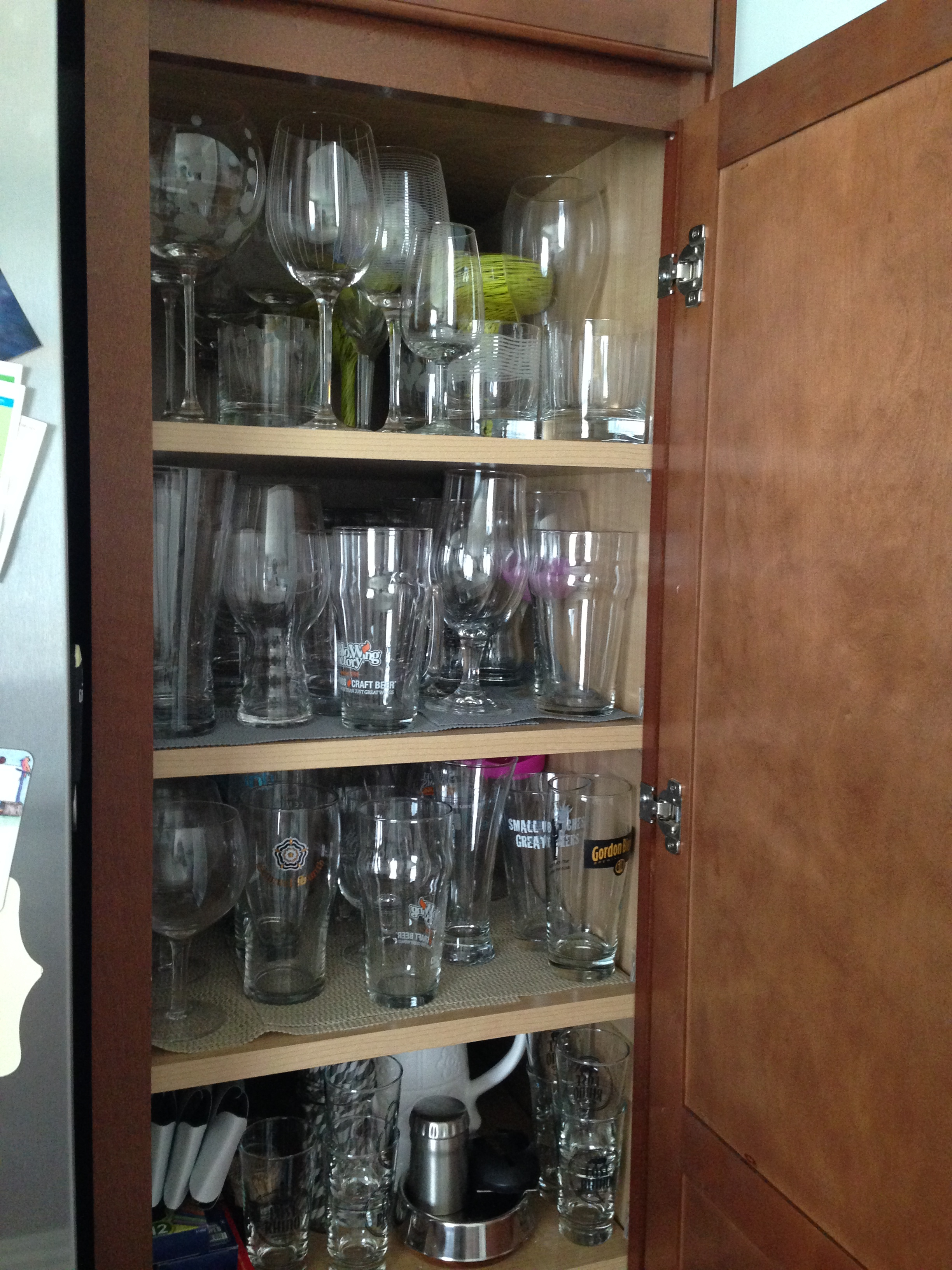 Pint Glass Display Cabinet • Display Cabinet