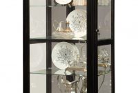 Brookview Curio Cabinet In Black Pulaski Home Gallery Stores within size 759 X 1500