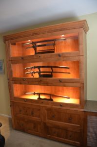Cabinet Crafters Inc Custom Weapons Case pertaining to sizing 3264 X 4928