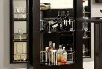 Cabinet Ideas Floor Wine Rack Glass Display Cabinet Bar Cabinet intended for proportions 970 X 970