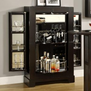 Cabinet Ideas Floor Wine Rack Glass Display Cabinet Bar Cabinet intended for proportions 970 X 970