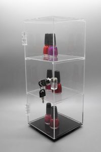 Clear Display Cabinet Acrylic Showcase Plexiglass Shelf Display for size 2824 X 4264