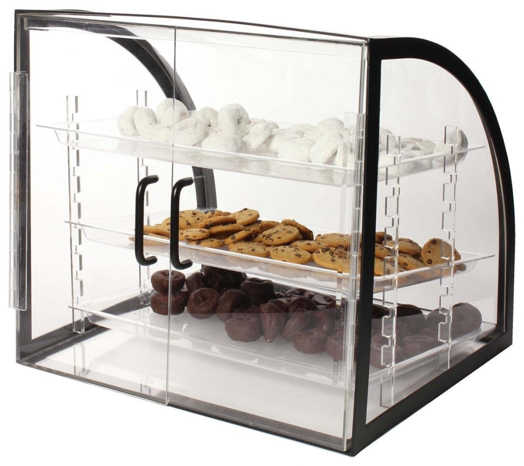 Countertop Bakery Display Case Clear Acrylic With Picture Terrific with size 1048 X 932