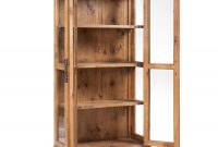 Country Glass Display Cabinet W Doors 391773 Pine Woodfinish throughout proportions 1500 X 1500