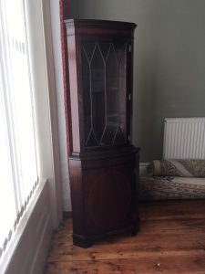 Dark Wood Corner Display Cabinet Edgarpoe for measurements 768 X 1024