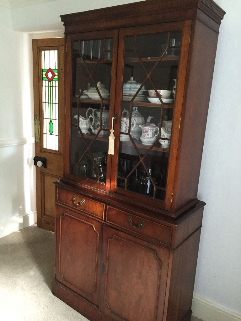 Dark Wood Display Cabinets Display Cabinet