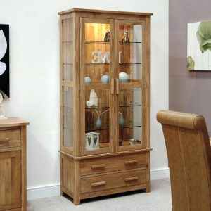 Display Cabinet With Glass Doors White Teak Wall Cabinets Uk pertaining to sizing 1453 X 1453