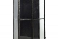 Distressed Industrial Glass Display Cabinet Out There Interiors for size 900 X 900
