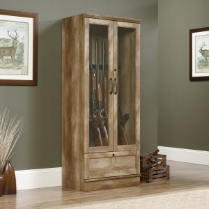 East Canyon Gun Display Cabinet 419342 Sauder within sizing 2000 X 2000