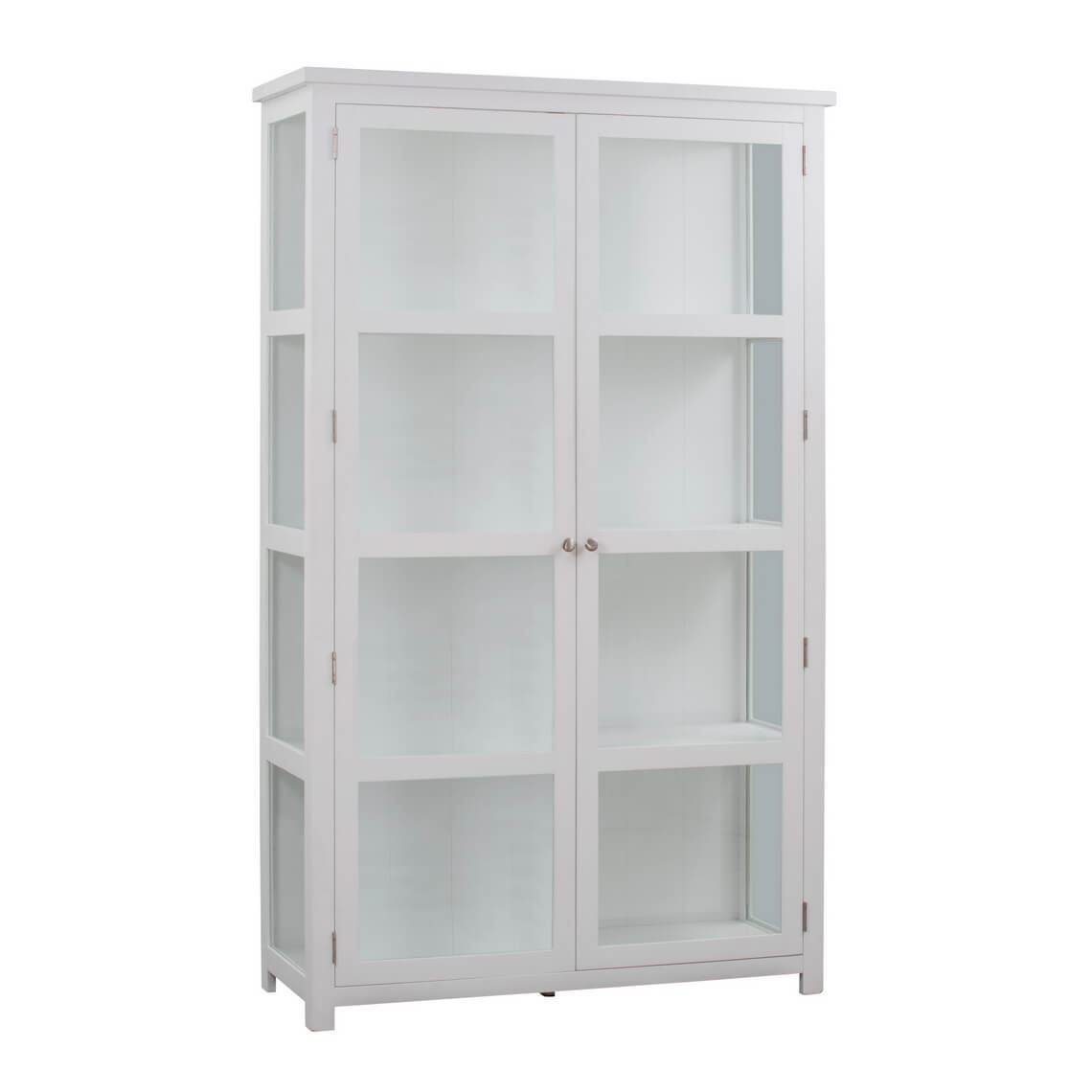 East Port Display Cabinet Crisp White regarding size 1140 X 1140
