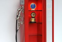 Gas Pump Cabinet Red 7ft intended for sizing 900 X 1350