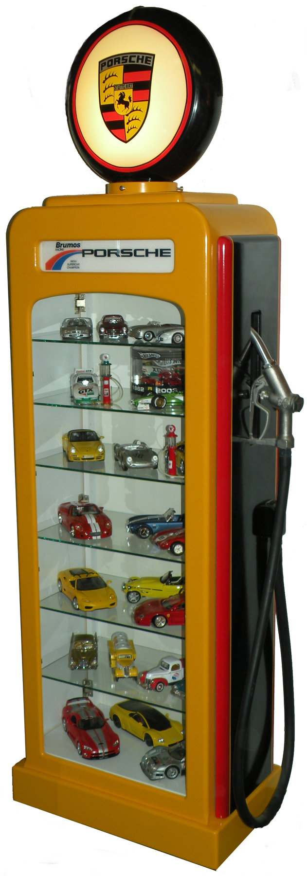 Gas Pump Display Cases regarding measurements 631 X 1800