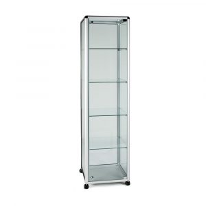 Glass Tower Display Cabinet Edgarpoe intended for size 1000 X 1000