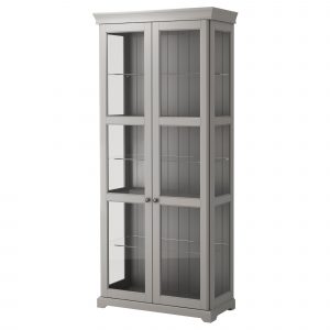 Grey Display Cabinet Edgarpoe throughout sizing 2000 X 2000