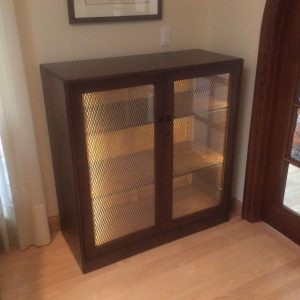 Hand Crafted Scotch Display Cabinet Wood Top Notch Carpentry for dimensions 1936 X 1936