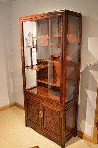 Hardwood Chinese Antique Display Cabinet At 1stdibs intended for sizing 1280 X 1928