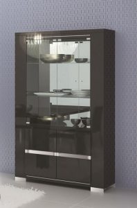 High Gloss Black Display Cabinet 75 With Cabinets Furniture And for size 900 X 1361