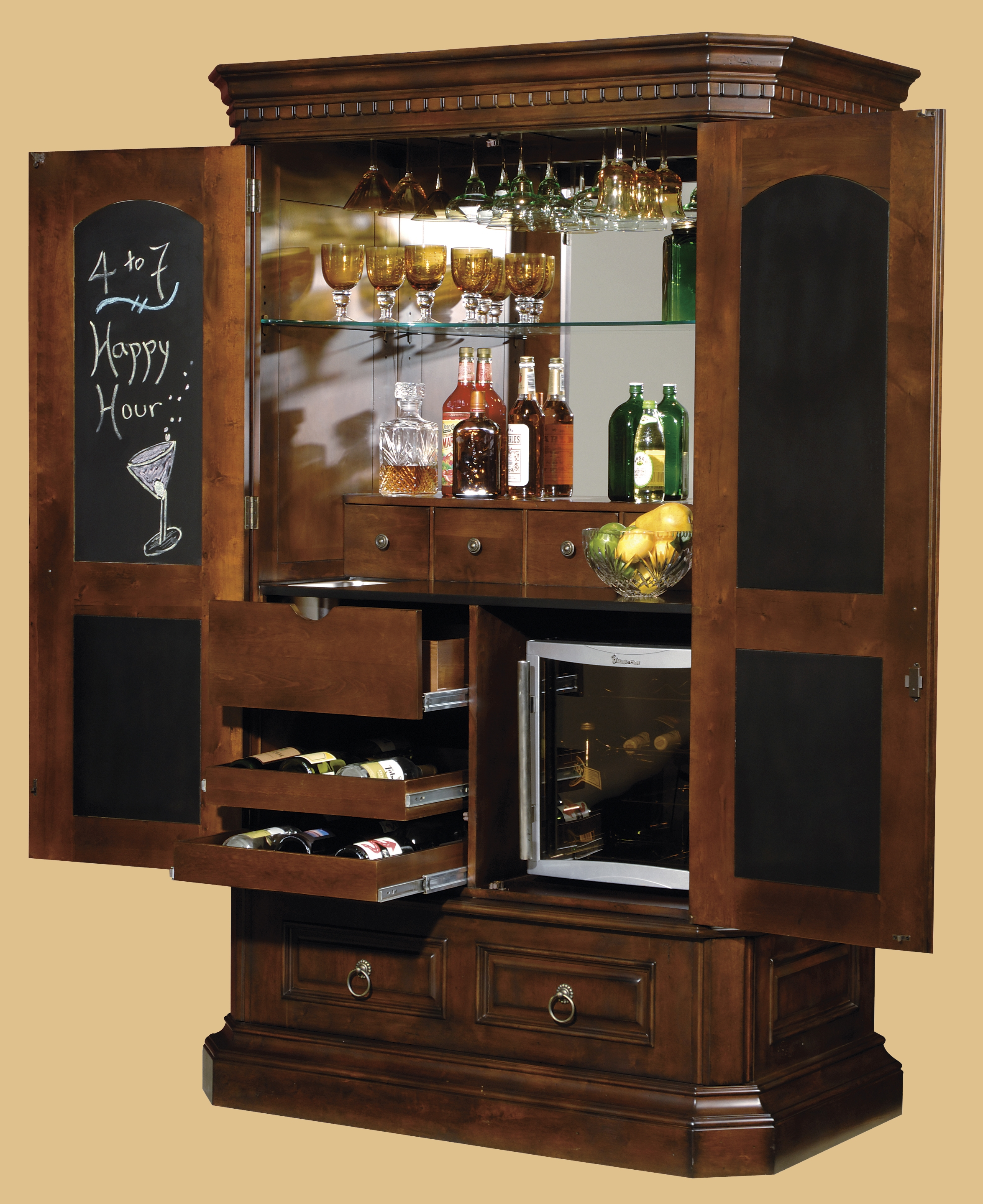 Howard Miller Arden Hide A Bar Wine Cabinet 695 090 pertaining to dimensions 2350 X 2880
