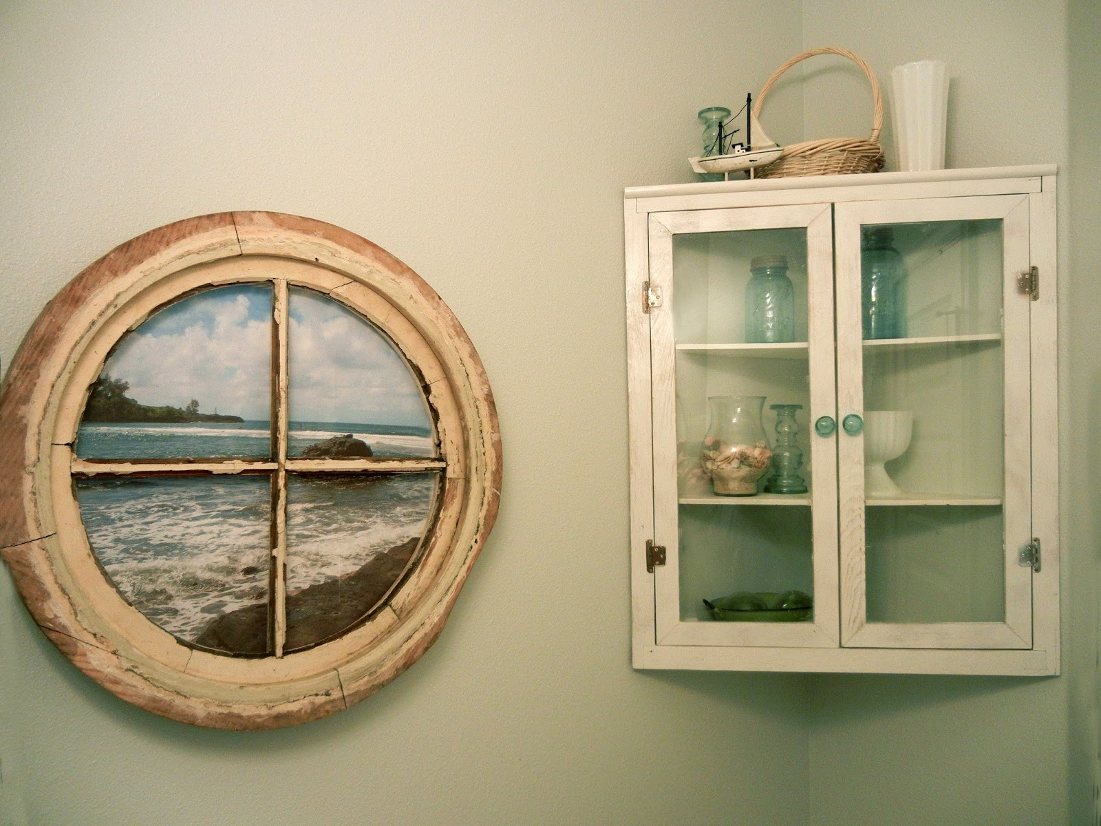 Interior Furniture White Wooden Corner Wall With Glass Door in measurements 1600 X 1200