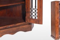 Jali Sheesham Corner Display Cabinet Quercus Living throughout measurements 2500 X 1103