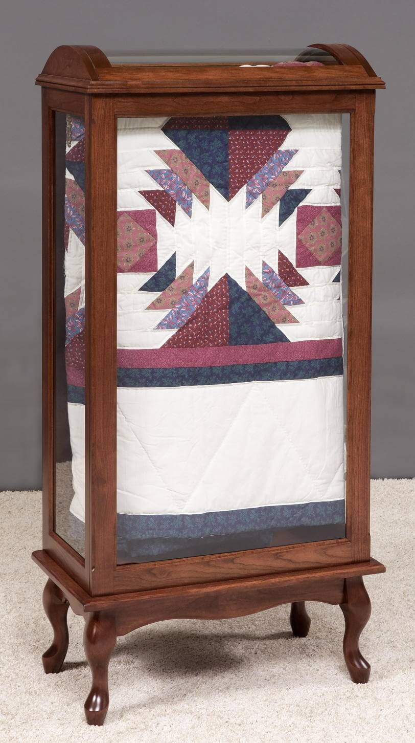Large Quilt Display Case with regard to proportions 812 X 1452