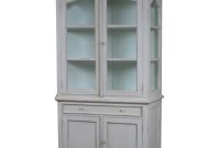 Louis French Glazed Display Cabinet With Cupboard French Display pertaining to size 1000 X 1000