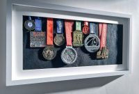 Medals On Display Running Medals Marathon Pinteres within proportions 1334 X 1000