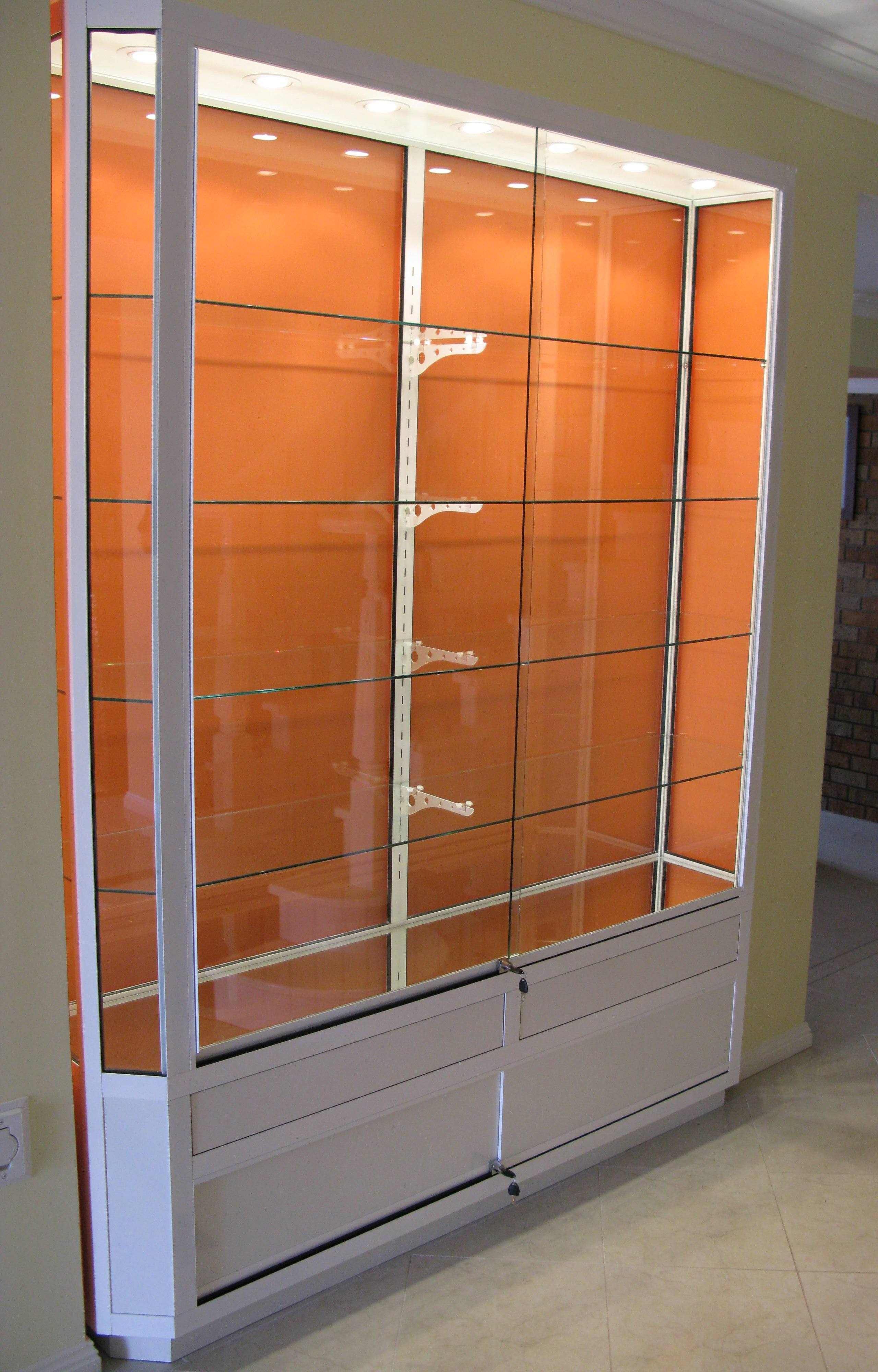 Glass Merchandise Display Case • Display