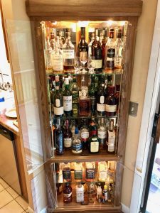 My Corner Whisky Cabinet Whiskey with measurements 2250 X 3000