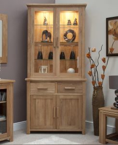 Oak Dining Room Display Cabinets Dining Room Decor Ideas And with regard to measurements 1227 X 1500