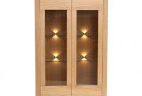 Oak Large Display Cabinet With Two Glass Doors Furniture Outlet in measurements 2099 X 2100