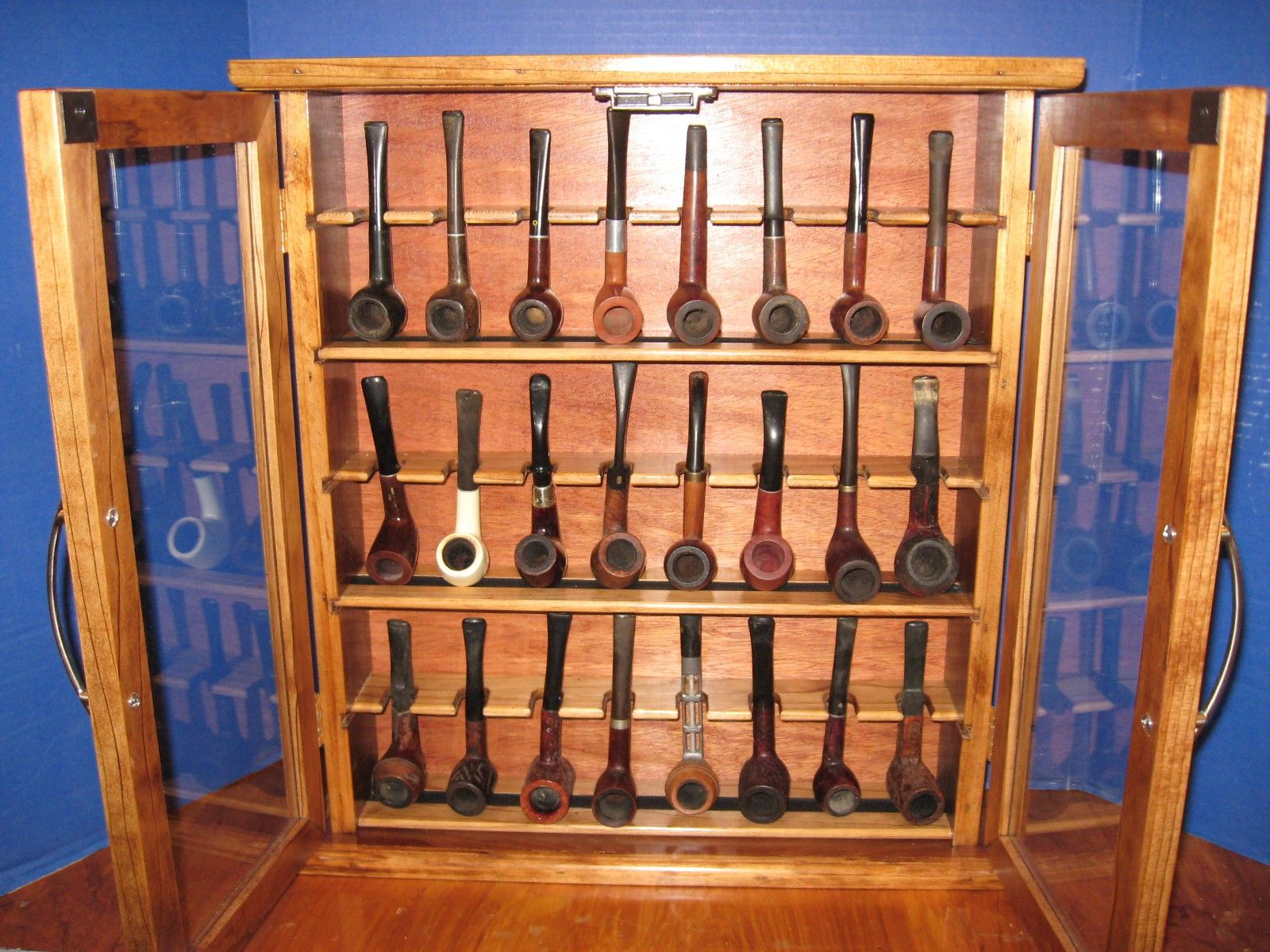 Pipe Cabinet Rack Smoking Tobacco Pipe Cabinet Rack Stand 24 Custom with regard to proportions 1600 X 1200