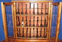 Pipe Cabinet Rack Smoking Tobacco Pipe Cabinet Rack Stand 24 throughout measurements 1600 X 1200