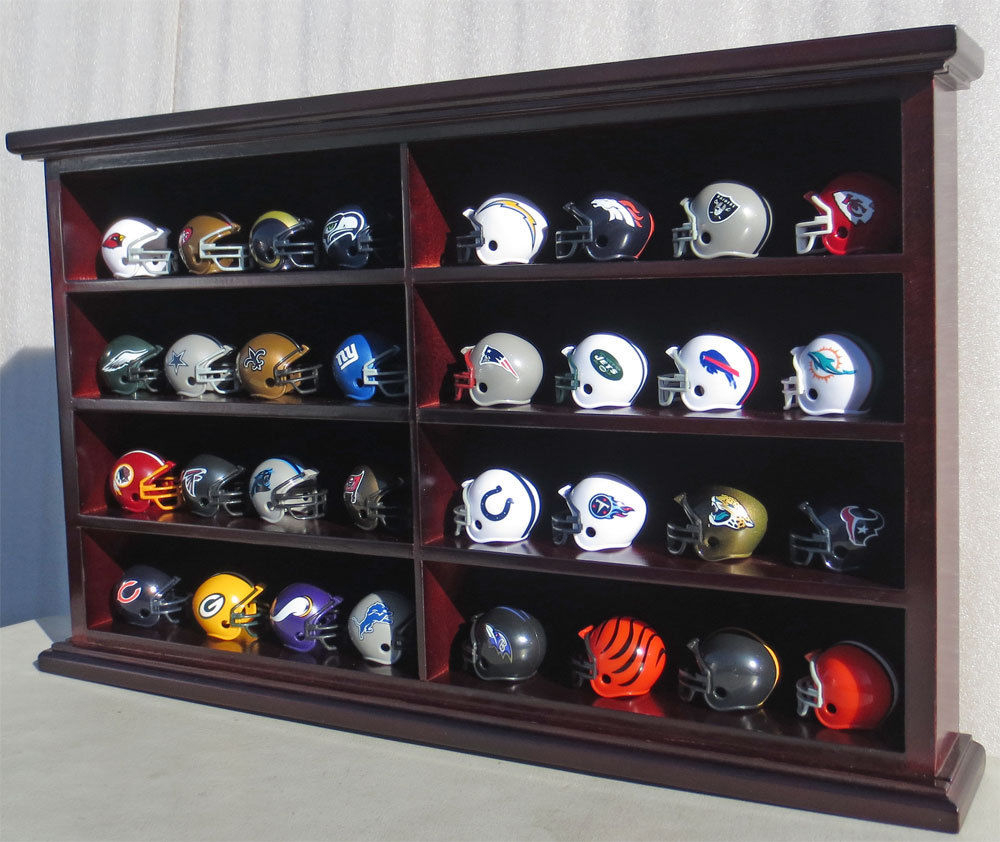 Pocket Pro Football Mini Helmet Display Case Wall Cabinet Uv with regard to dimensions 1000 X 842