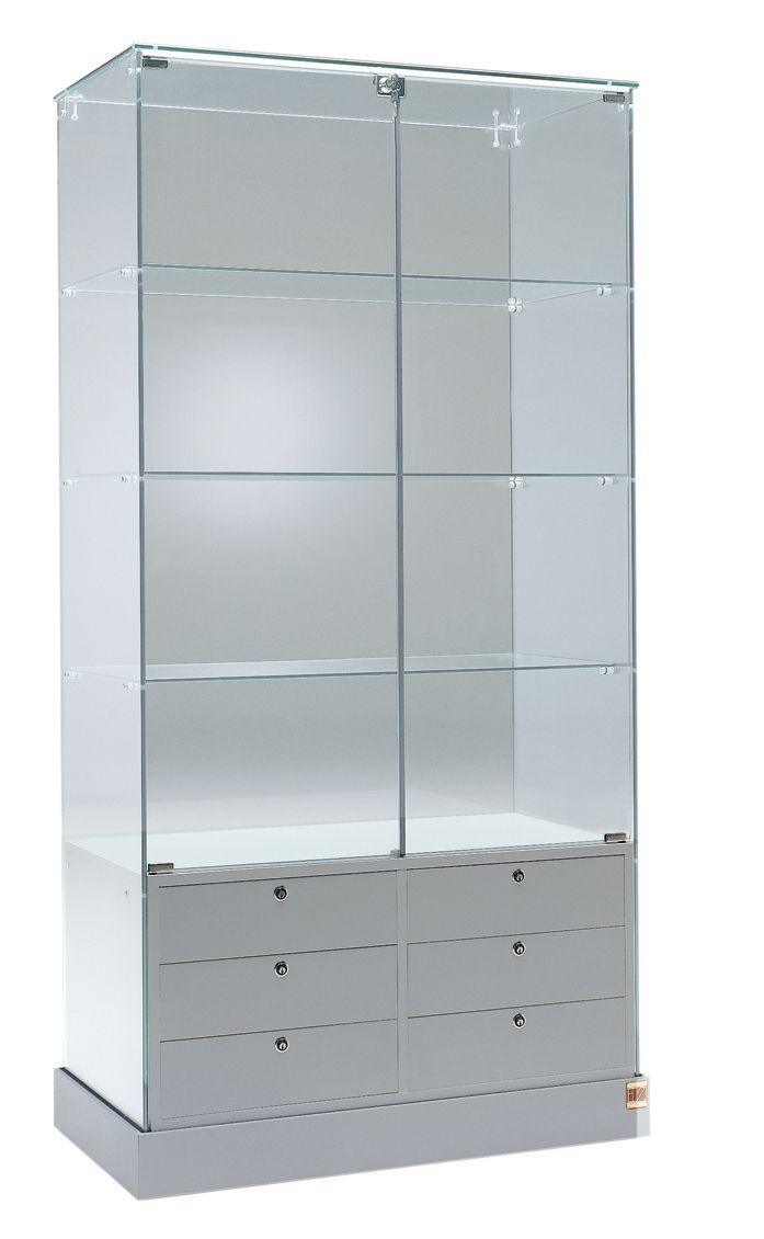 Premier 100 Display Showcase With Six Lockable Drawers Available In pertaining to measurements 697 X 1130
