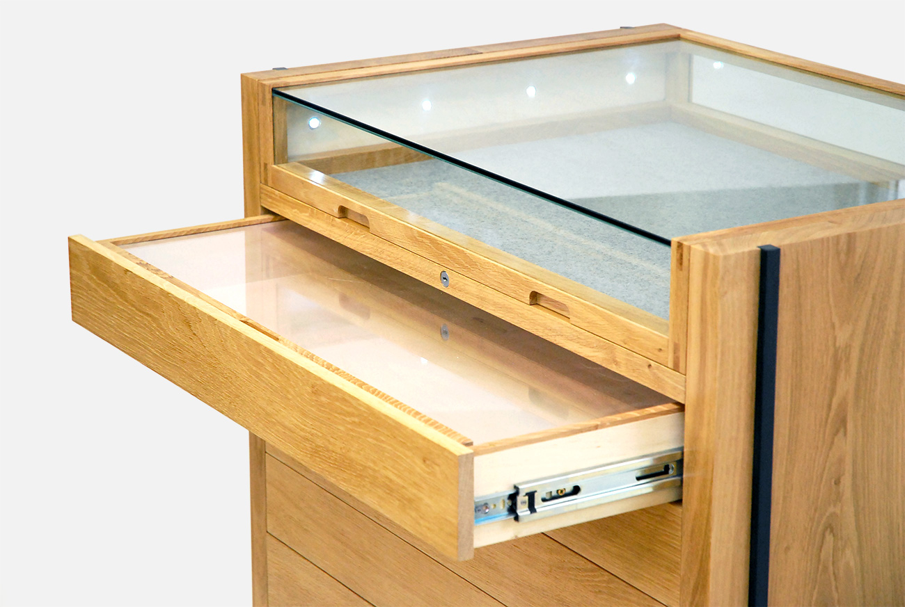 Private Commission Jewellery Cabinet Old School Fabrications intended for sizing 1300 X 873