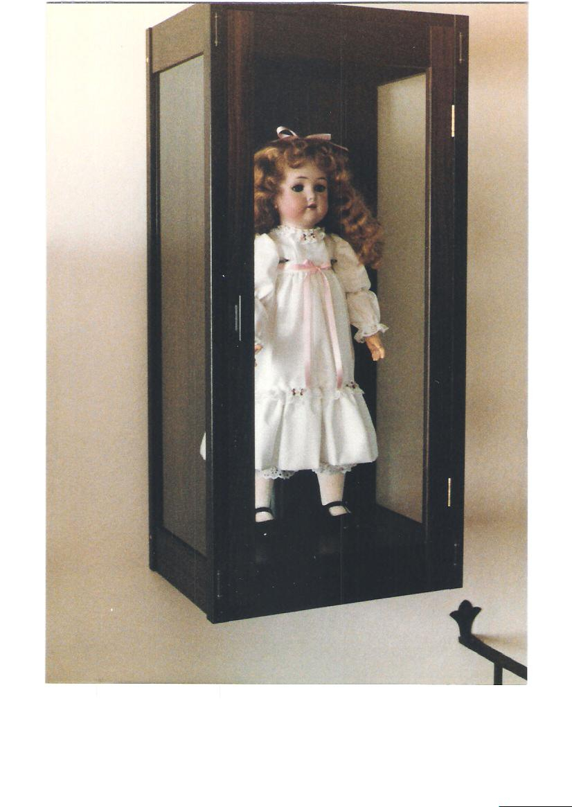 Rosewood Doll Display Cabinet Finewoodworking intended for proportions 826 X 1165