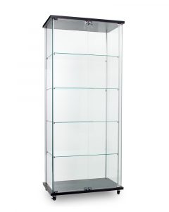 Semi Frameless Showcase Display Cabinets Shopfittings Direct Australia inside dimensions 800 X 1000