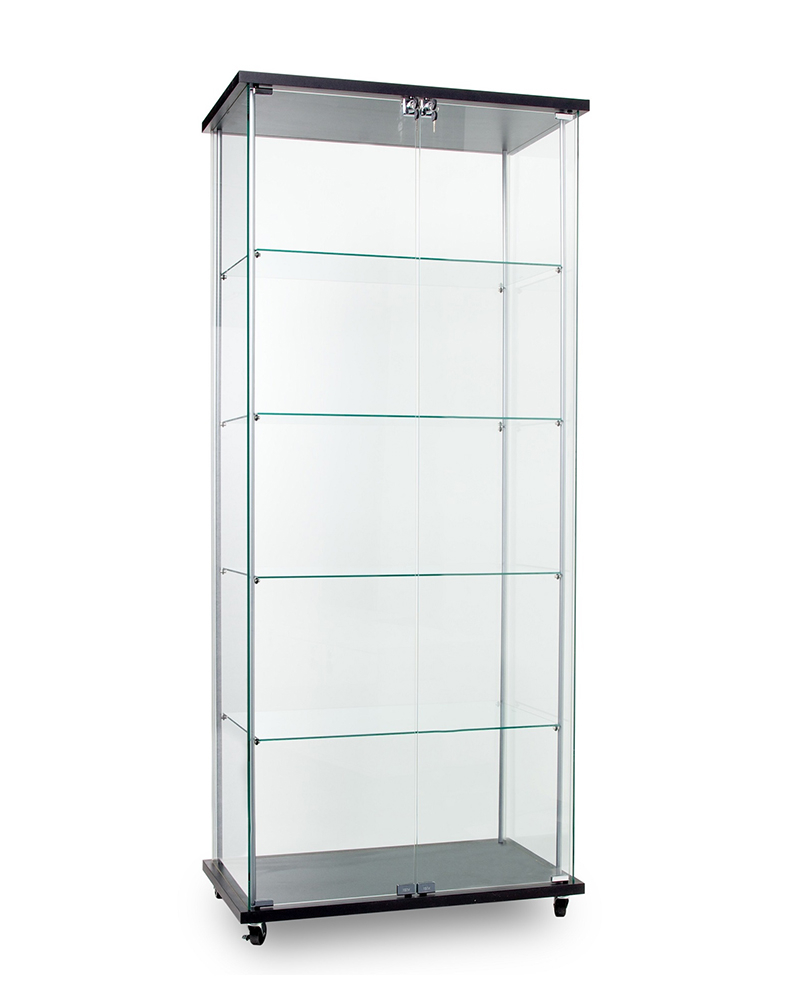 Semi Frameless Showcase Display Cabinets Shopfittings Direct Australia inside dimensions 800 X 1000