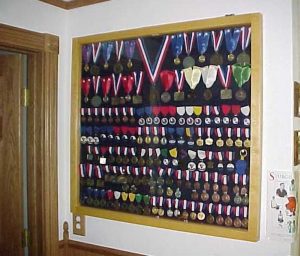 Sports Awards Display Case Medal Case Ribbons Case Medal Sports for dimensions 1000 X 852