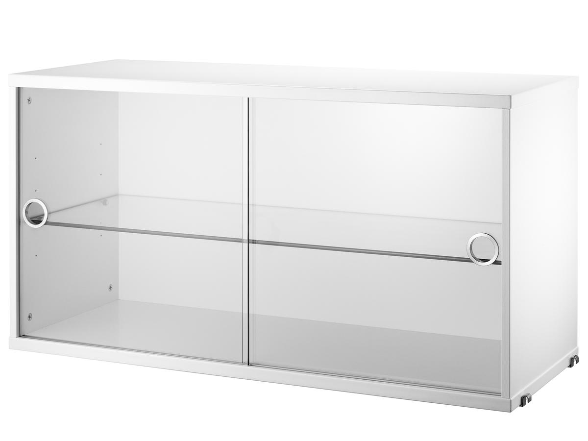 String System Display Cabinet With Sliding Glass Doors Nisse with sizing 1200 X 900