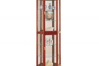 Tall Corner Display Cabinet With Glass Doors Divided Into Two Upper regarding dimensions 1300 X 1077